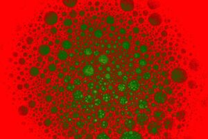 mikroalgák mikroszkópos vizsgálata zöld sejtek tudományos kutatás